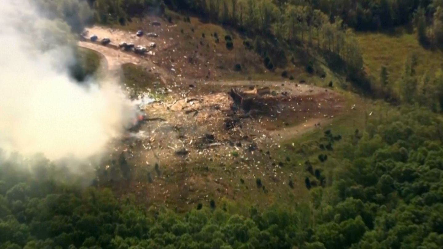 Bei der Explosion hat es Todesopfer gegeben. Foto: Uncredited/WTVF-TV/AP/dpa
