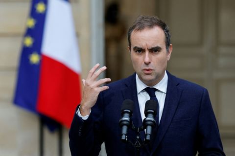 Sébastien Lecornu am Mittwoch in Paris