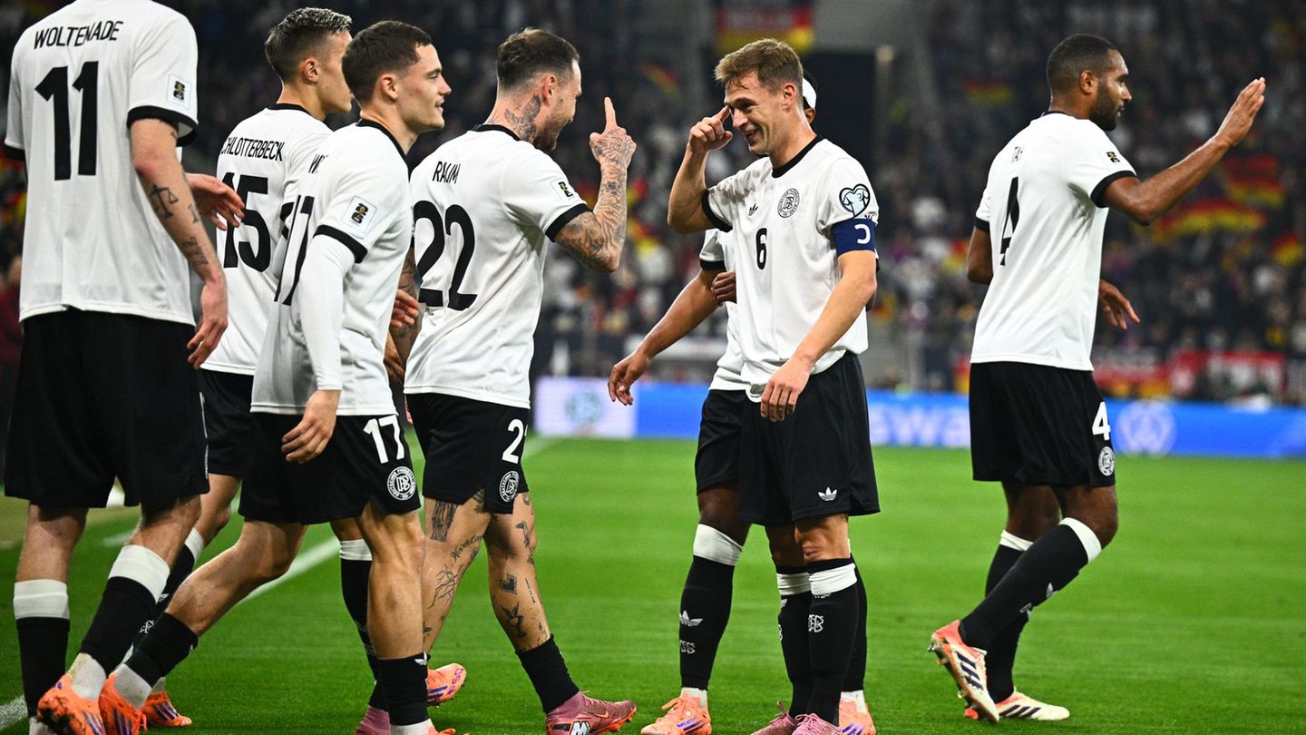 Die DFB-Auswahl hat die Pflichtaufgabe gegen Luxemburg locker erfüllt. Foto: Tom Weller/dpa