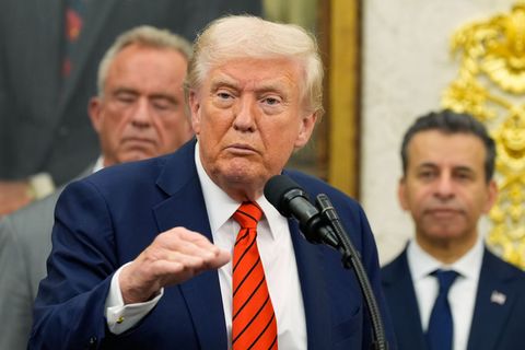Trump will sowohl nach Israel als auch nach Kairo reisen. Foto: Alex Brandon/AP/dpa