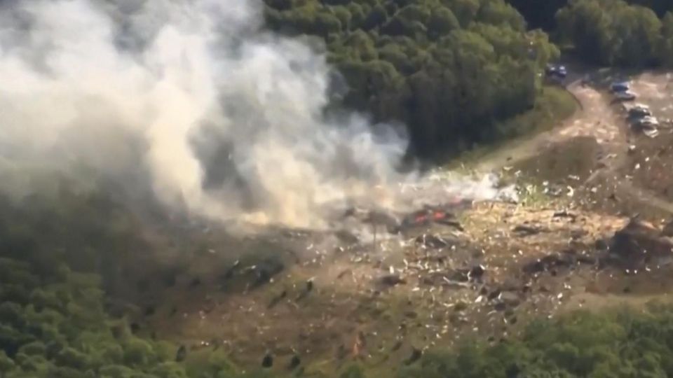 Völlige Zerstörung: Aufnahmen zeigen explodierte US-Fabrik in Tennessee