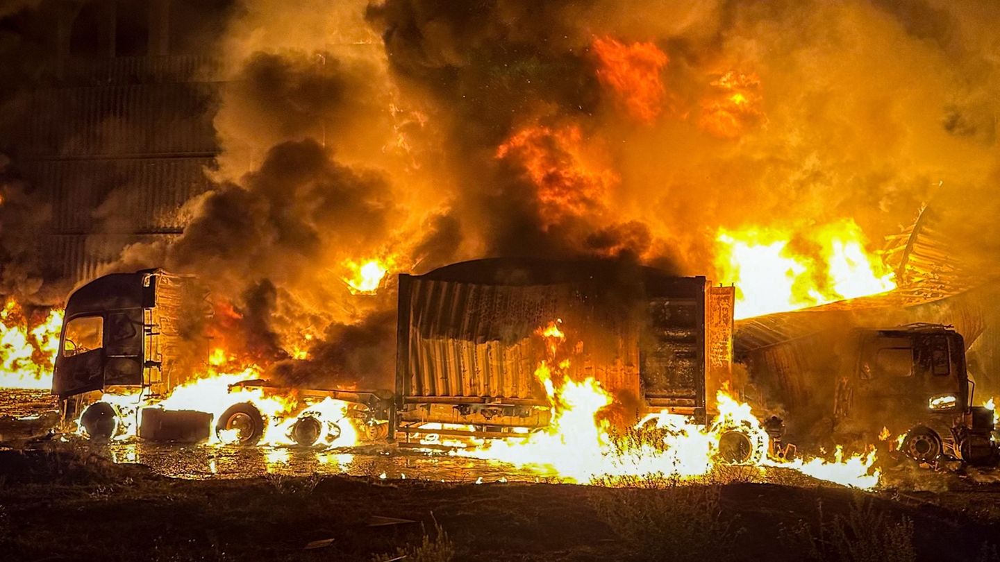Russland verübt im Gebiet Odessa immer wieder Drohnenschläge gegen die Energieinfrastruktur. (Archiv) Foto: Uncredited/Ukrainian