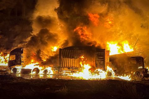 Russland verübt im Gebiet Odessa immer wieder Drohnenschläge gegen die Energieinfrastruktur. (Archiv) Foto: Uncredited/Ukrainian
