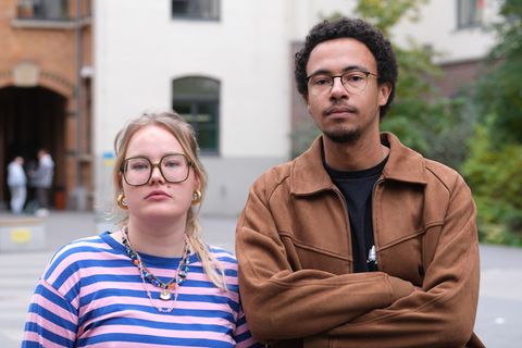 Die beiden neuen Chefs der Grünen Jugend wollen Druck machen für einen stärkeren Linkskurs bei den Grünen. Foto: Sebastian Willn