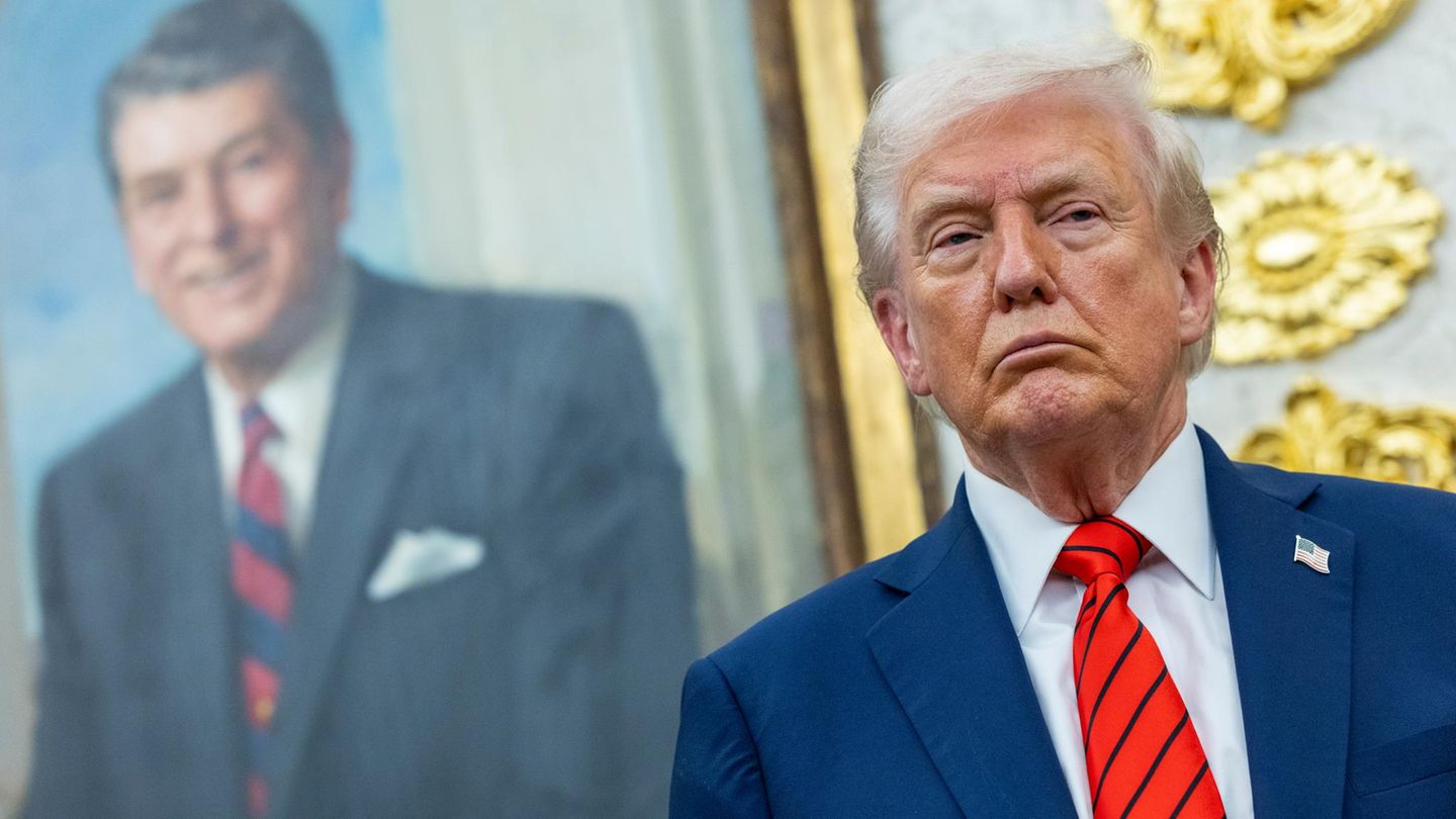 Der Präsident gibt den Demokraten die Schuld an der Haushaltssperre