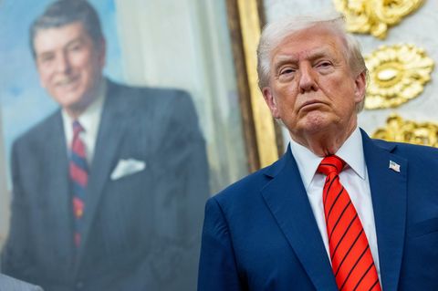 Der Präsident gibt den Demokraten die Schuld an der Haushaltssperre