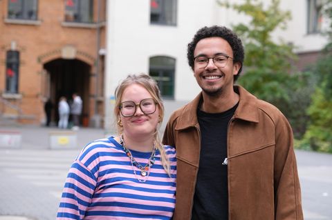 Henriette Held und Luis Bobga, Kandidaten für den Bundesvorstand der Grünen Jugend