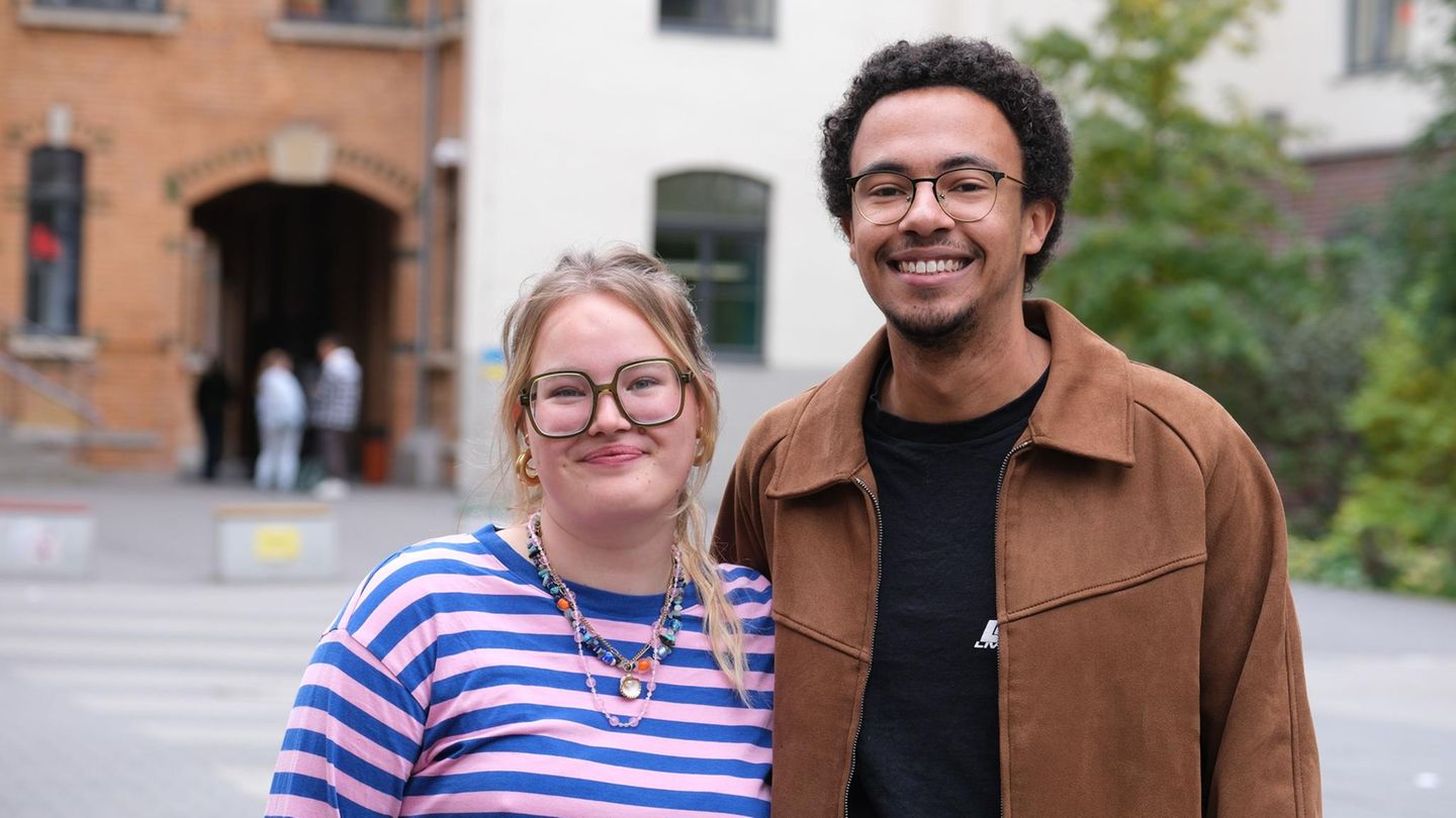 Henriette Held und Luis Bobga, Kandidaten für den Bundesvorstand der Grünen Jugend