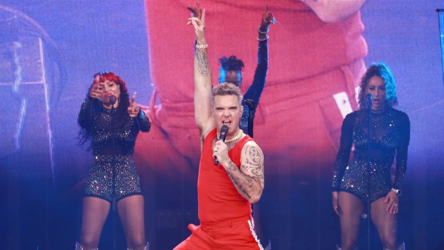 Robbie Williams, hier während eines Auftritts in Berlin, ist ehrlich mit seinen Fans.