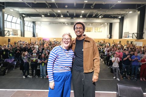 Die beiden neuen Chefs der Grünen Jugend wollen Druck machen für einen stärkeren Linkskurs bei den Grünen. Foto: Sebastian Willn