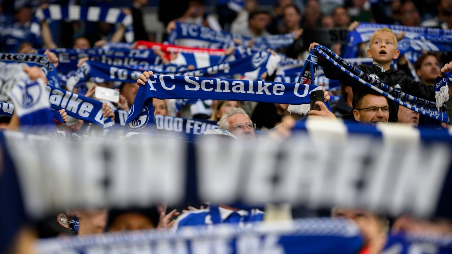 Schalparade der Schalke-Fans