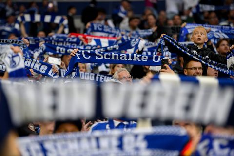 Schalparade der Schalke-Fans