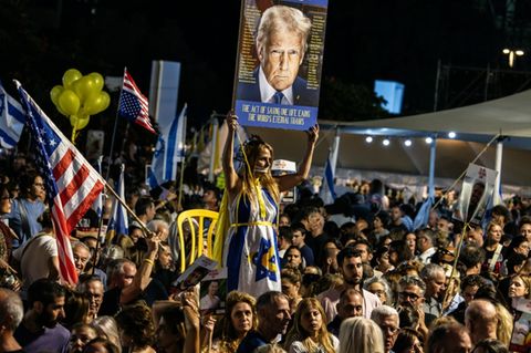 Kundgebung auf Geiselplatz in Tel Aviv