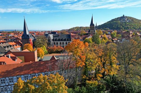 Besonders in größeren Städten haben Urlauber in Sachsen-Anhalt schon viel gebucht. (Archivbild) Foto: Matthias Bein/dpa