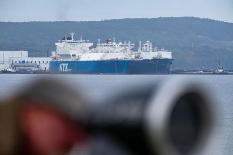 Über die Ostsee kam zuletzt wieder weniger LNG an Deutschlands Küste. Foto: Stefan Sauer/dpa