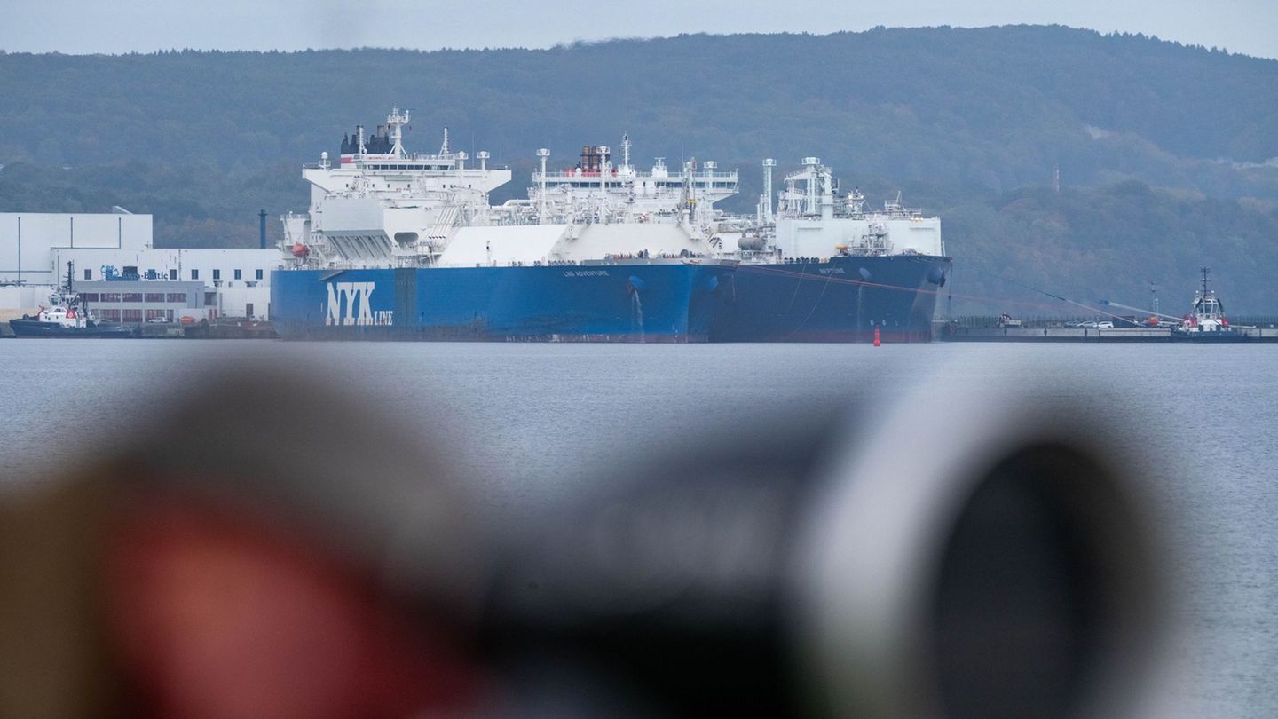Gas imports: Imports via German LNG terminals at record levels