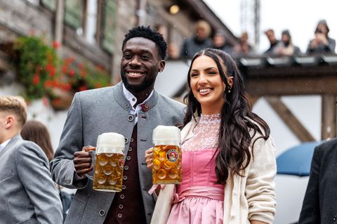 Alphonso Davies geht es wieder besser. (Archivbild) Foto: Matthias Balk/dpa