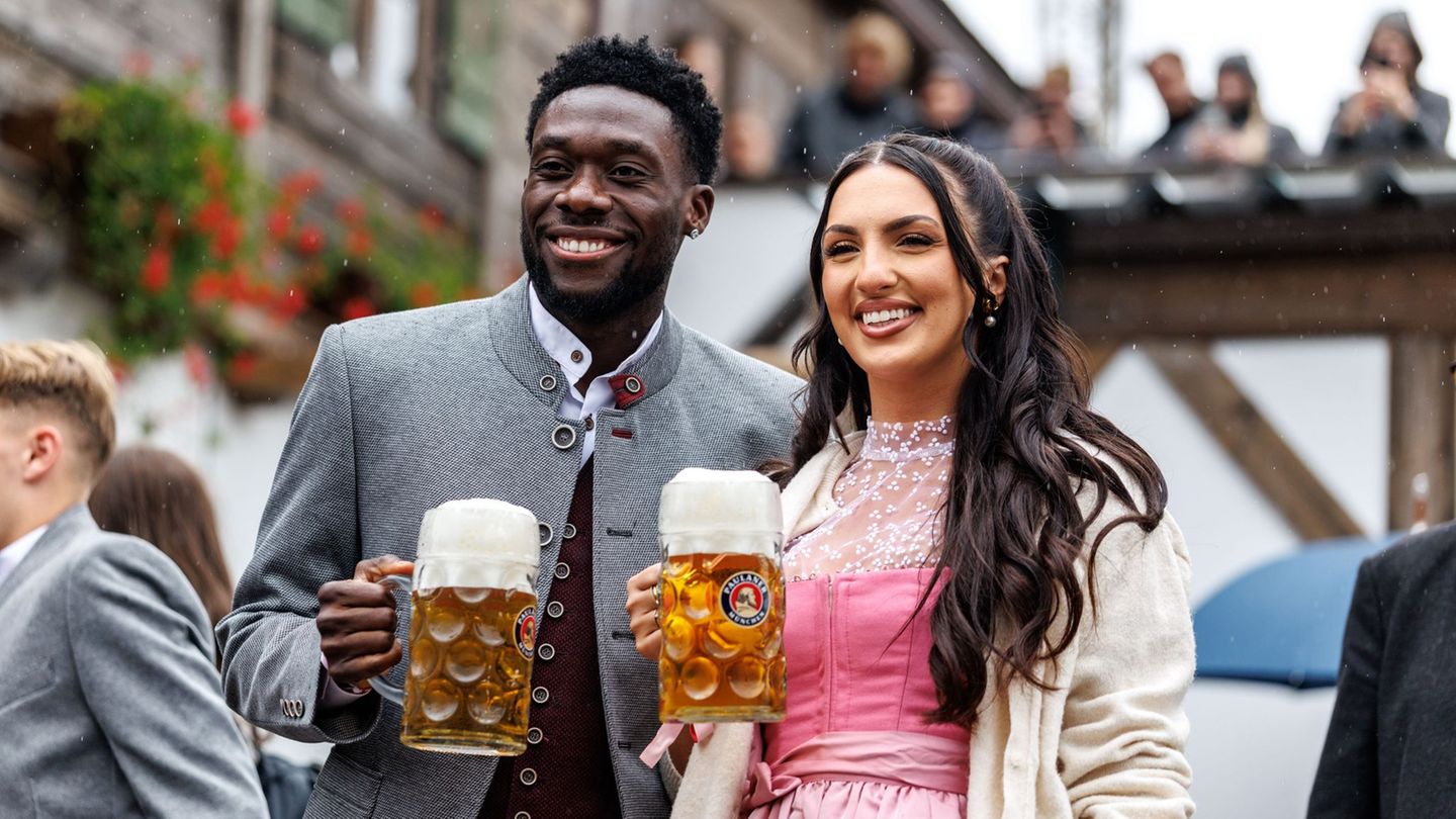 Alphonso Davies geht es wieder besser. (Archivbild) Foto: Matthias Balk/dpa