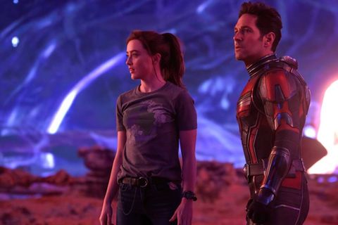 Nicht das beste CGI: Kathryn Newton und Paul Rudd in "Ant-Man and the Wasp: Quantumania".