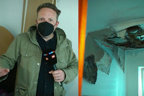 "Das ist eine Bauruine" - Reporter besucht "Horror-Haus"