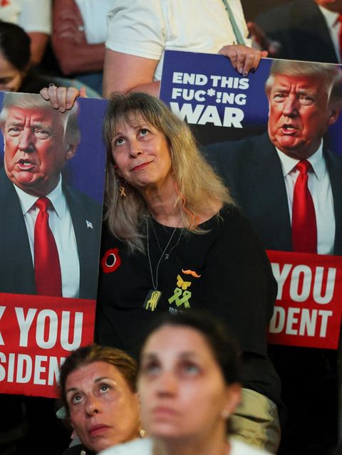 Tausende Israelis buhen Netanyahu aus – für Trump gibt es Sprechchöre
