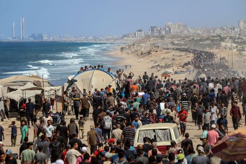Im Gazastreifen schweigen seit Freitagmittag die Waffen. Foto: Rizek Abdeljawad/XinHua/dpa
