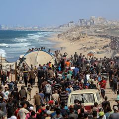 Im Gazastreifen schweigen seit Freitagmittag die Waffen. Foto: Rizek Abdeljawad/XinHua/dpa