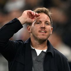 Der Blick geht nach vorne: Julian Nagelsmann erwartet auch in Belfast einen Sieg. Foto: Federico Gambarini/dpa
