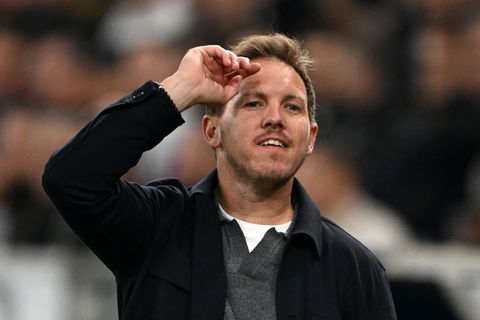 Der Blick geht nach vorne: Julian Nagelsmann erwartet auch in Belfast einen Sieg. Foto: Federico Gambarini/dpa