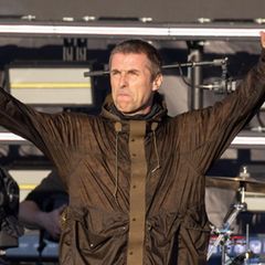 Liam Gallagher wirkt auf der Bühne, hier in Manchester, so gar nicht wie ein Opa.