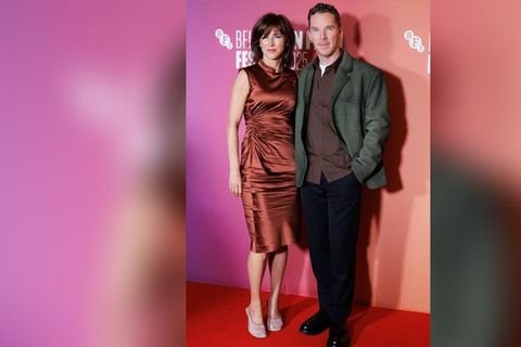 Benedict Cumberbatch und Sophie Hunter in London.