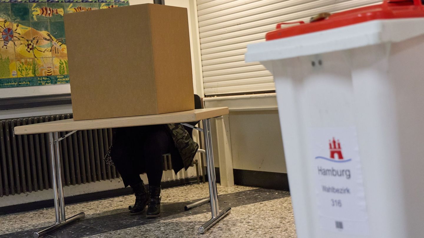 Die Abstimmungslokale waren bis 18.00 Uhr geöffnet, nun werden die Stimmen ausgezählt. Foto: Georg Wendt/dpa