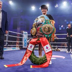 Tina Rupprecht wird Mama und beendet ihre Box-Karriere. (Archivbild) Foto: Andreas Gora/dpa