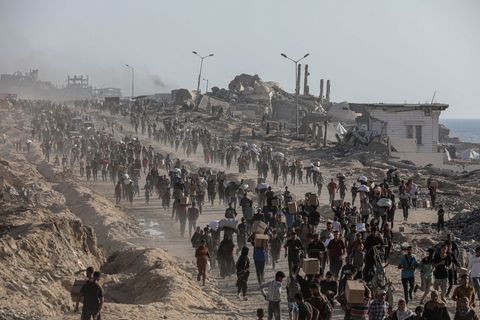 Ist die Waffenruhe der Beginn eines Friedensprozesses in ganz Nahost? Foto: Omar Ashtawy/APA Images via ZUMA Press Wire/dpa