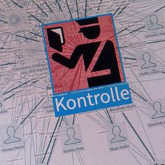 Mit der Analyse-Software lassen sich zig Millionen Datensätze der bayerischen Polizei durchsuchen. (Archivbild) Foto: Peter Knef