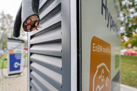 Hier waren Kriminelle am Werk. Foto: Jan Woitas/dpa