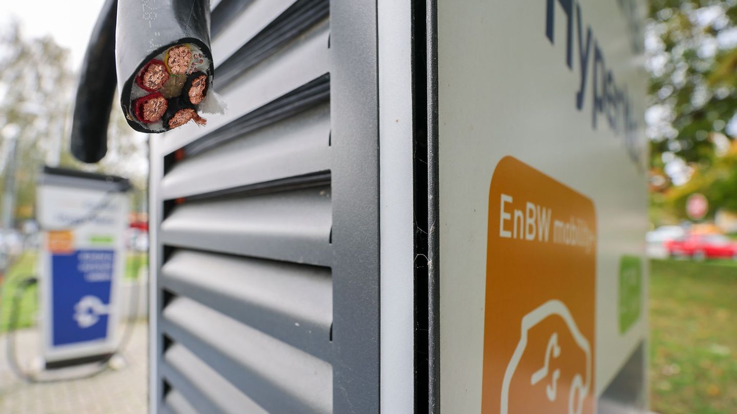 Hier waren Kriminelle am Werk. Foto: Jan Woitas/dpa