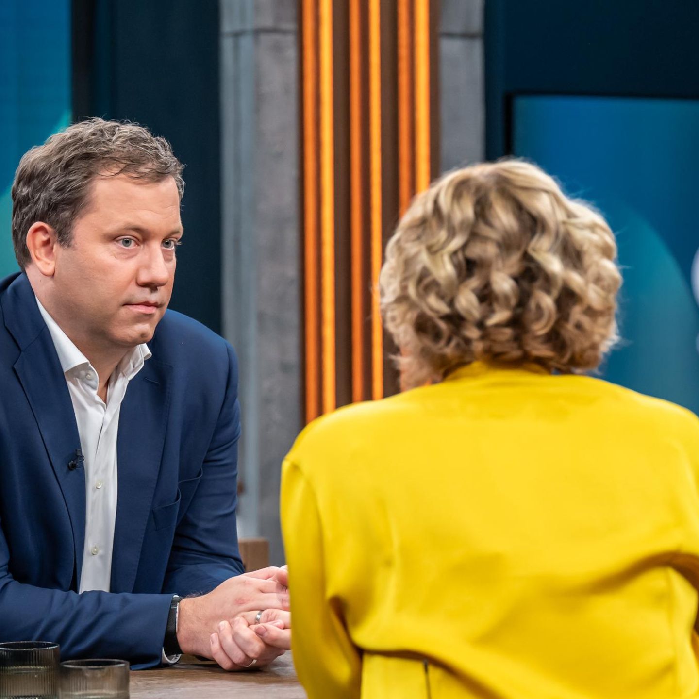 Lars Klingbeil bei Miosga