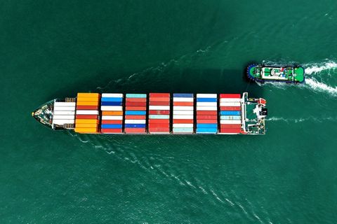 Containerfrachter