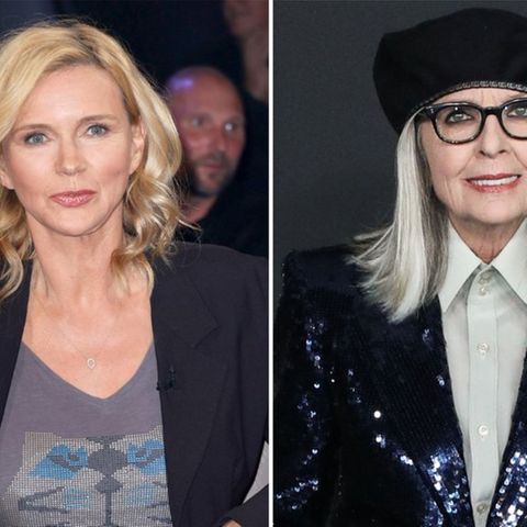 Veronica Ferres (li.) durfte mit Diane Keaton drehen.