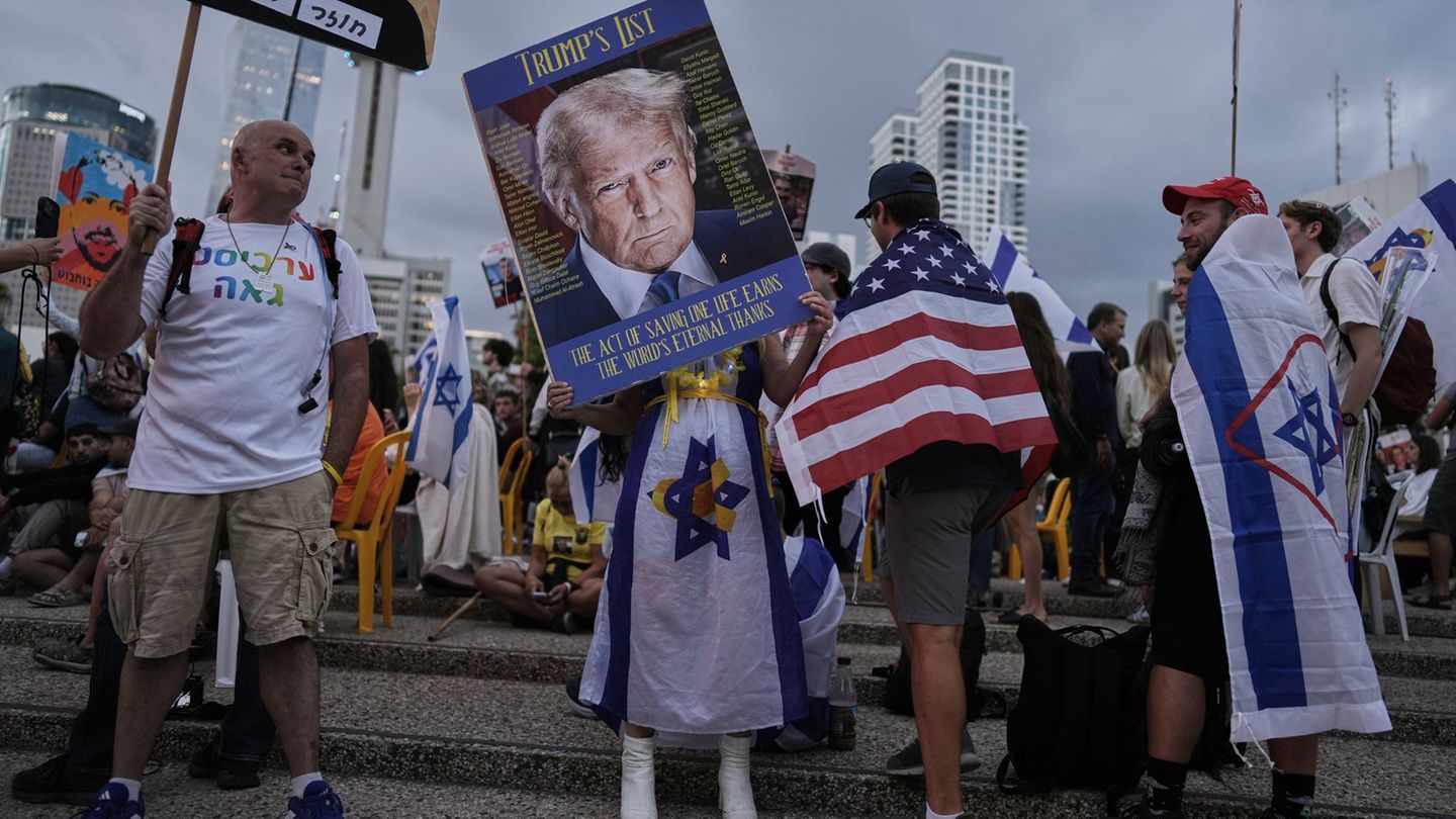 Trump wird für seinen Friedensplan im Gaza-Krieg von vielen gefeiert. Foto: Oded Balilty/AP/dpa