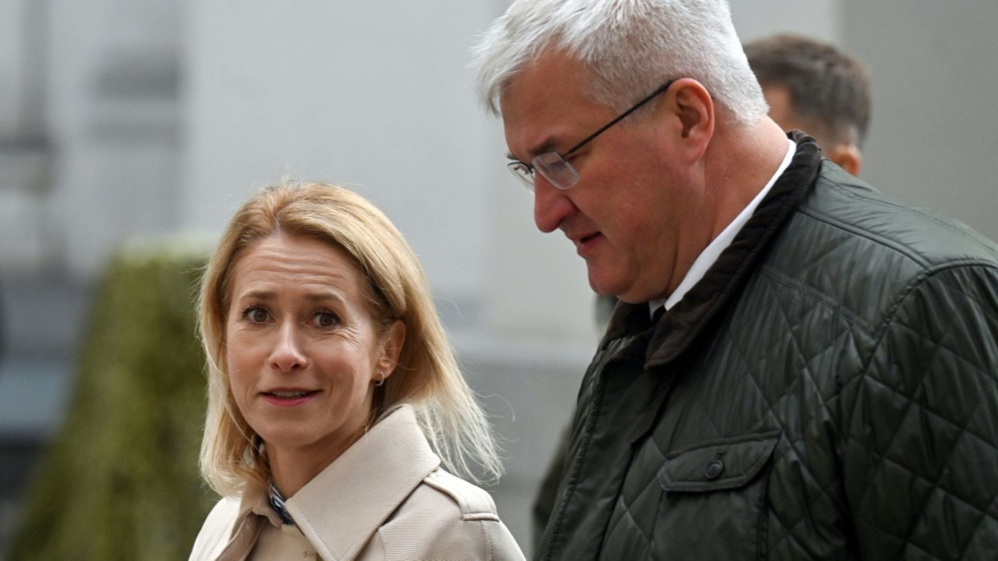 Kaja Kallas und Andrij Sybiha in Kiew