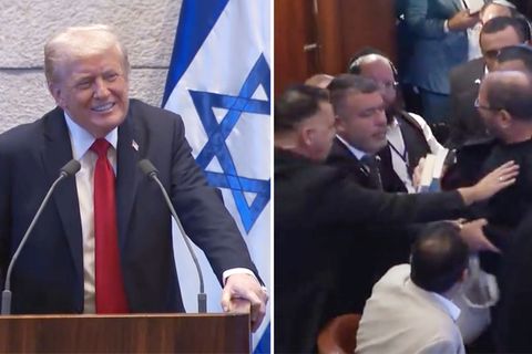 Tumult bei Trump-Rede – Knesset-Abgeordnete fliegen raus