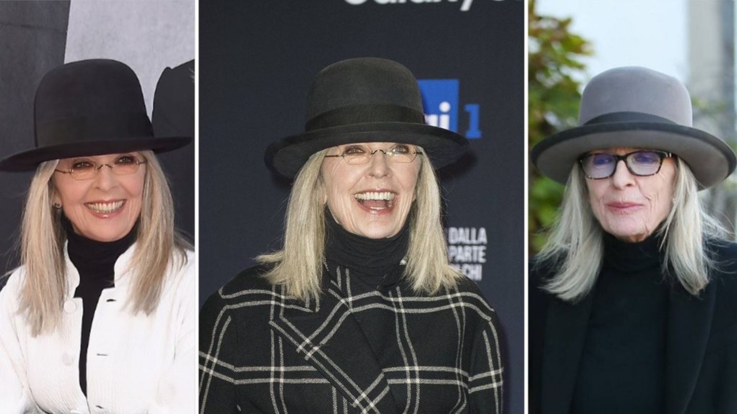Diane Keaton verließ das Haus kaum ohne ihre geliebten Hüte.