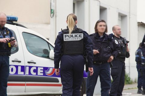 Polizisten in Frankreich (Symbolfoto)