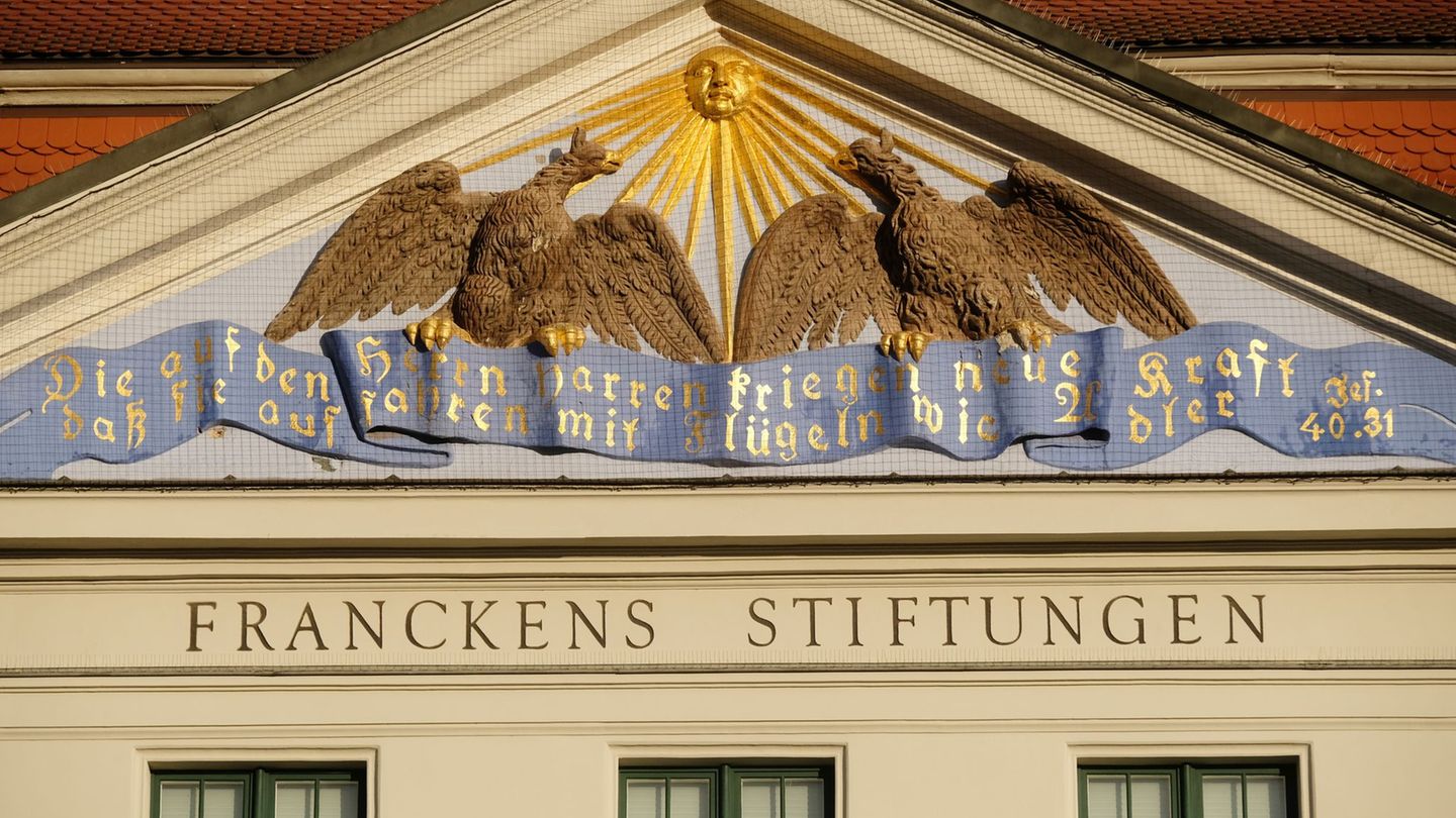 Die Franckeschen Stiftungen wollen UNESCO-Welterbe werden. (Archivbild) Foto: Sebastian Willnow/dpa-Zentralbild/dpa