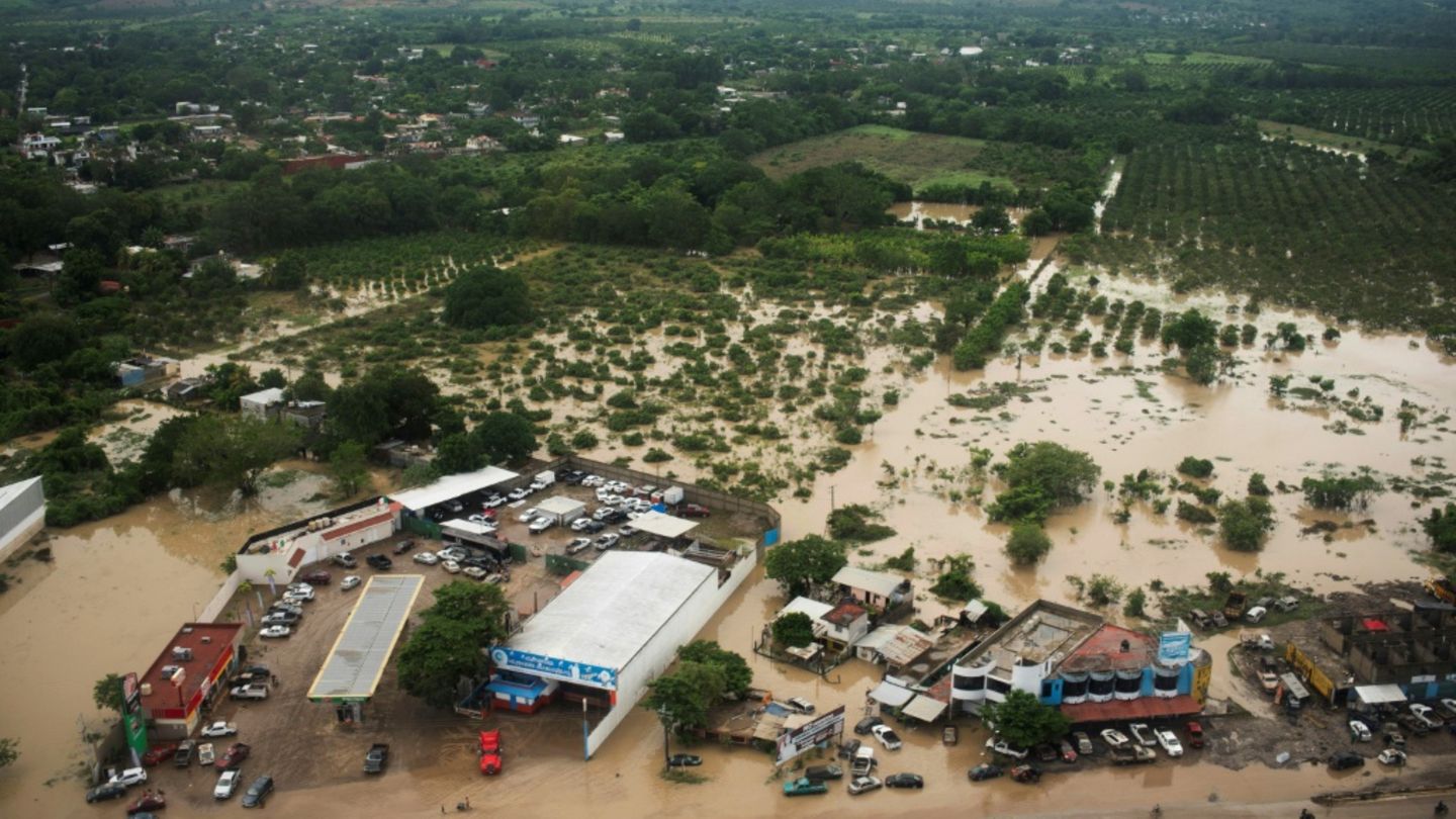 Überschwemmungen in Mexiko