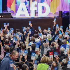 In der Bayern-AfD rumort es - mal wieder. (Archivbild) Foto: Daniel Löb/dpa