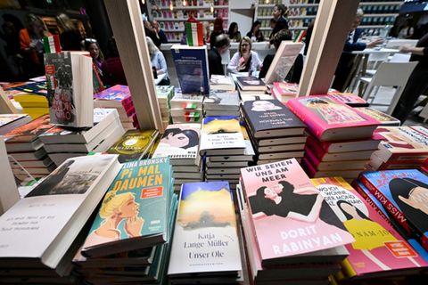 Stand auf der Frankfurter Buchmesse