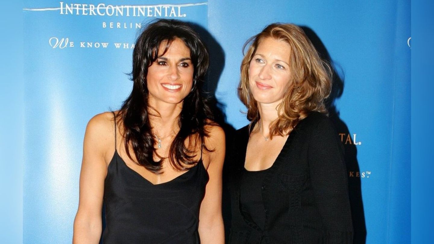 Einst Rivalinnen: Die Tennis-Ikonen Gabriela Sabatini und Steffi Graf